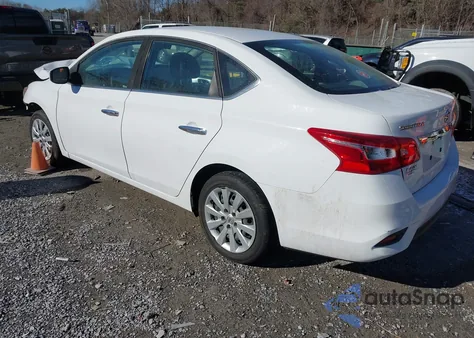 2019 Nissan Sentra S z USA, uszkodzony, nr VIN 3N1AB7APXKY359368
